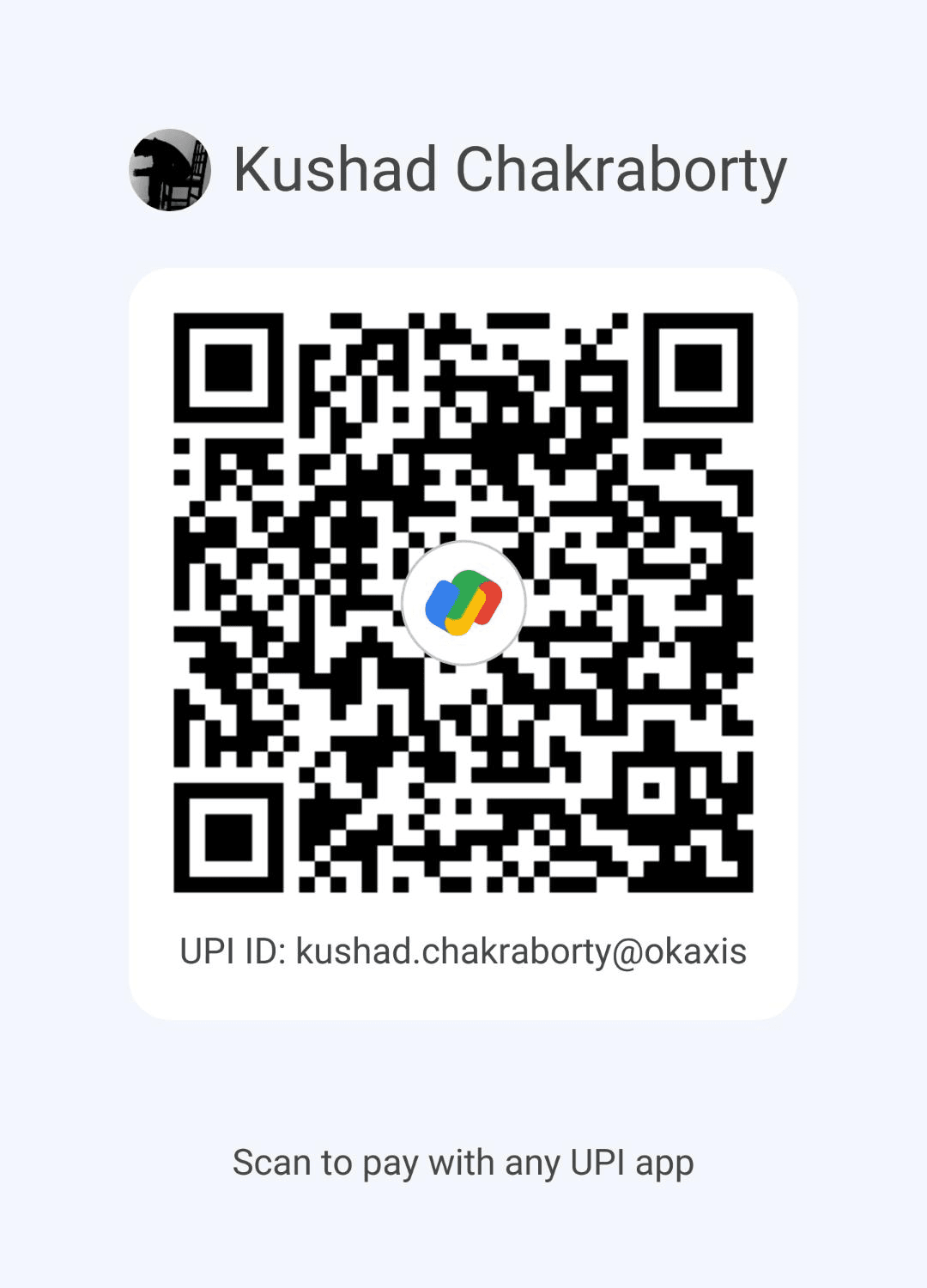 QR code for donating to SK8GODAM