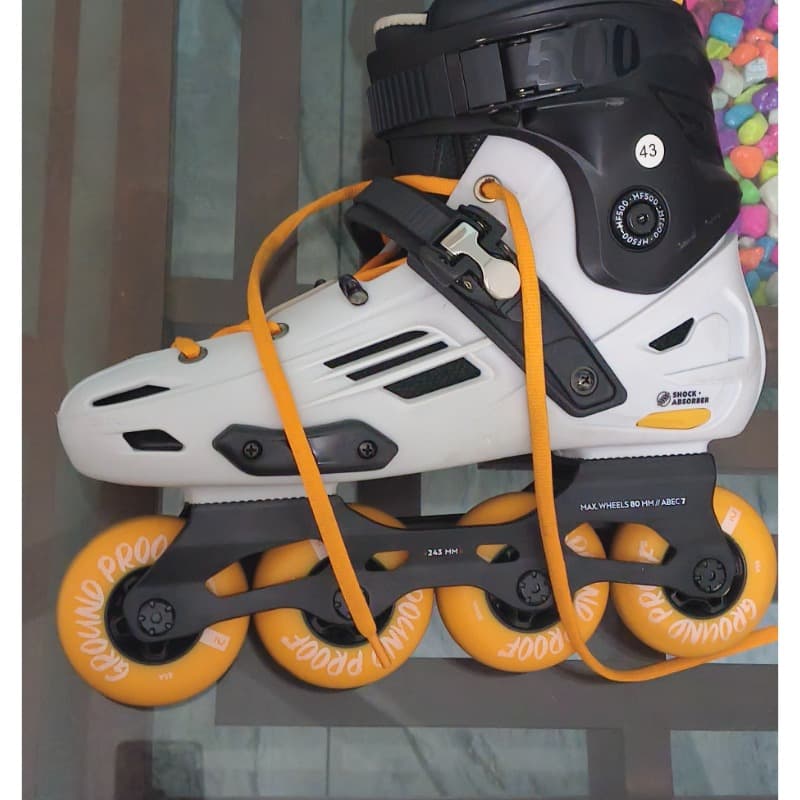 🛼 DECATHLON OXELO INLINE SKATES FOR SALE  - Brand: Decathlon Oxelo - Size: EU 43 - Photo 4