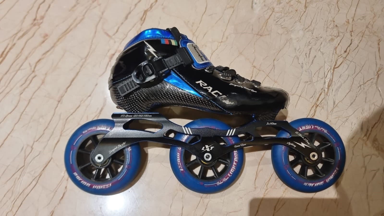 Premium LazerX Tech Racing Inline Skates – Excellent Condition - Photo 3