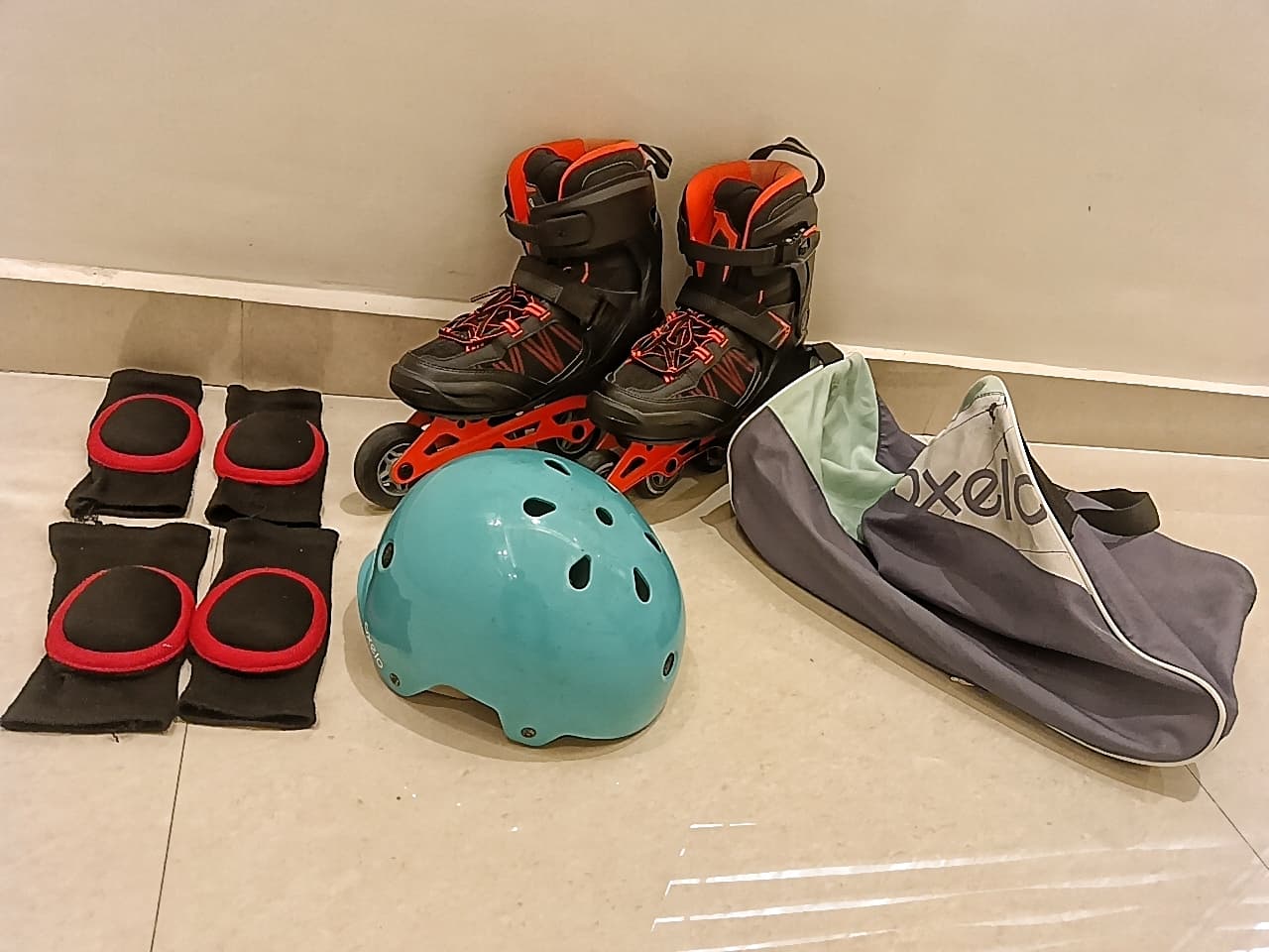Oxelo ABEC7 Aluminium 6463 with accessories